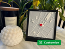 Mapa do seu coração - Customizável